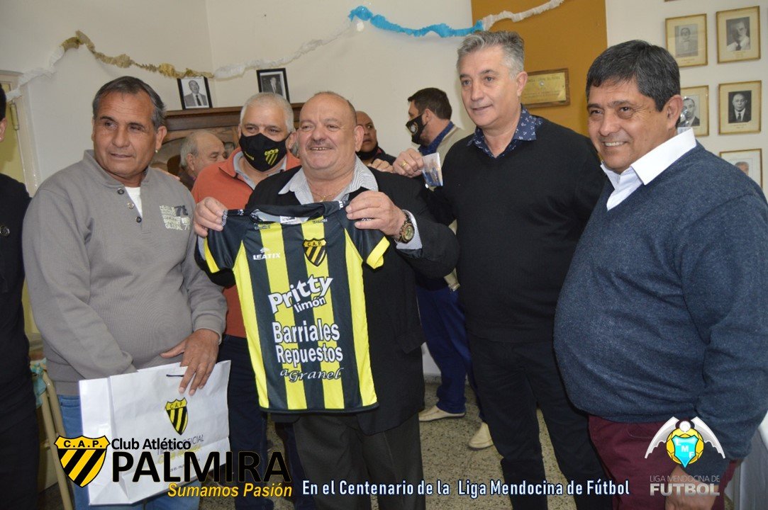 Palmira presente en el Centenario de la Liga Mendocina de Fútbol