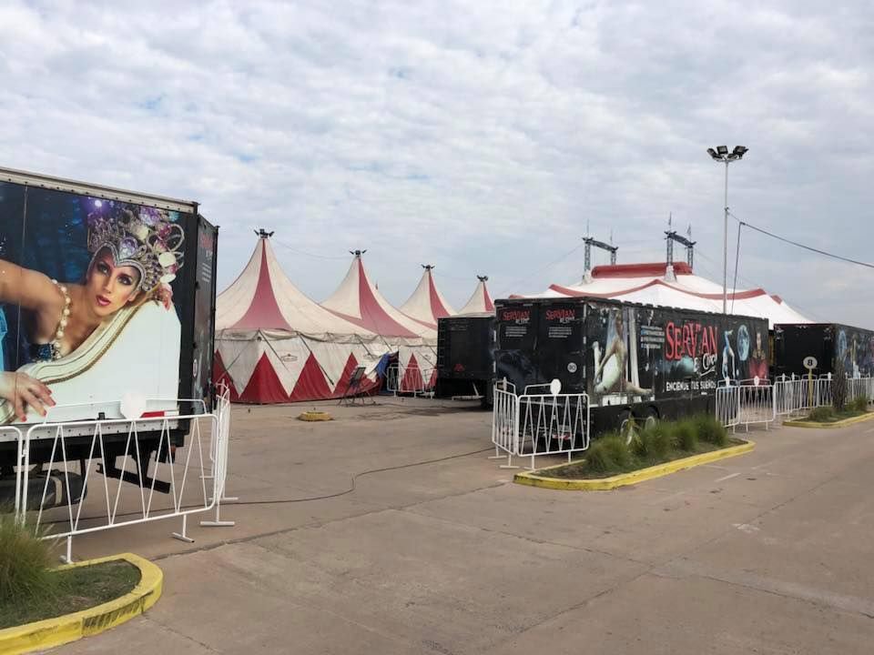 El Circo SERVIAN se queda en La Colonia