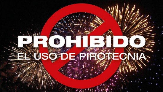 En San Martín está prohibido el uso y comercialización de pirotecnia