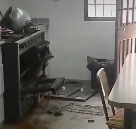 Explotó la cocina de una escuela en pleno acto por el 12 de octubre