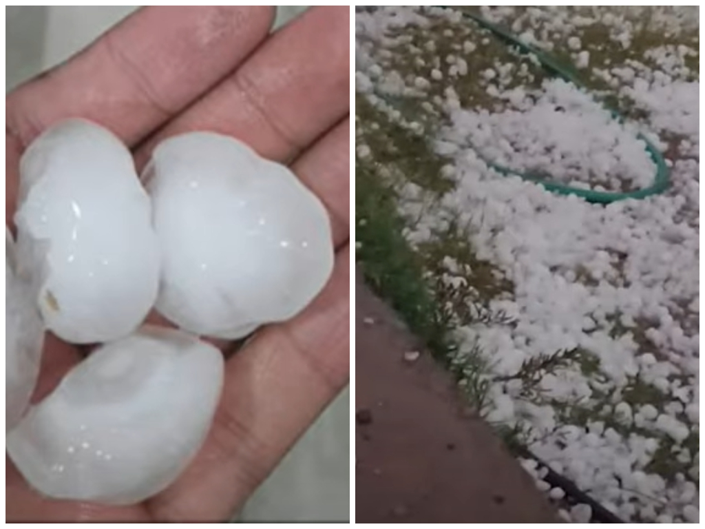 En Rivadavia y Santa Rosa, la piedra llegó a tener el tamaño de un huevo.