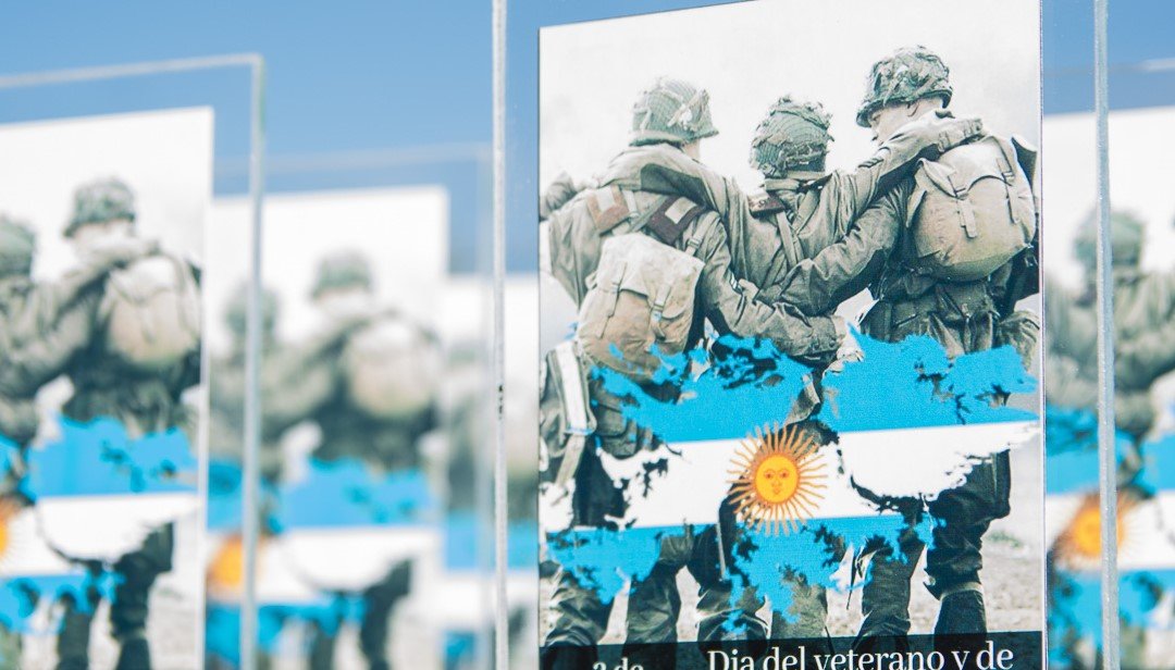 Acto en San Martín por el día del veterano de Malvinas