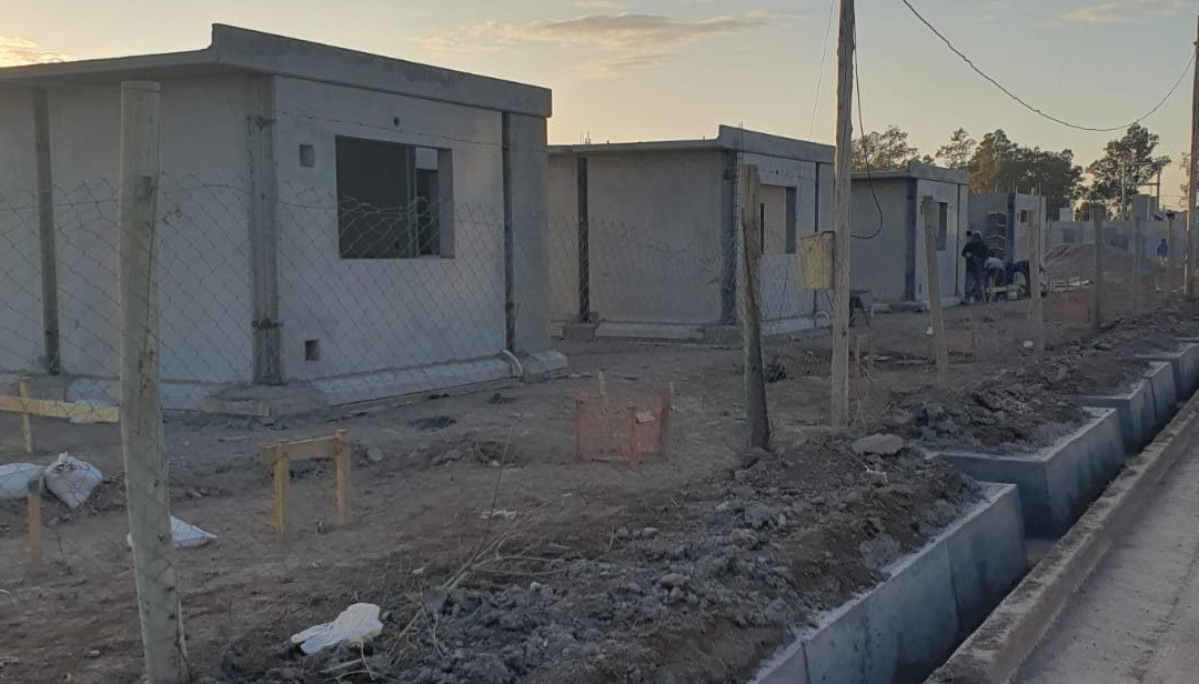 Avanza la obra de 44 nuevas viviendas en San Martín