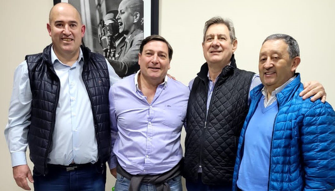 Parisi acordó con Felix, Jaque y Vazquez impulsar la región sur de Mendoza