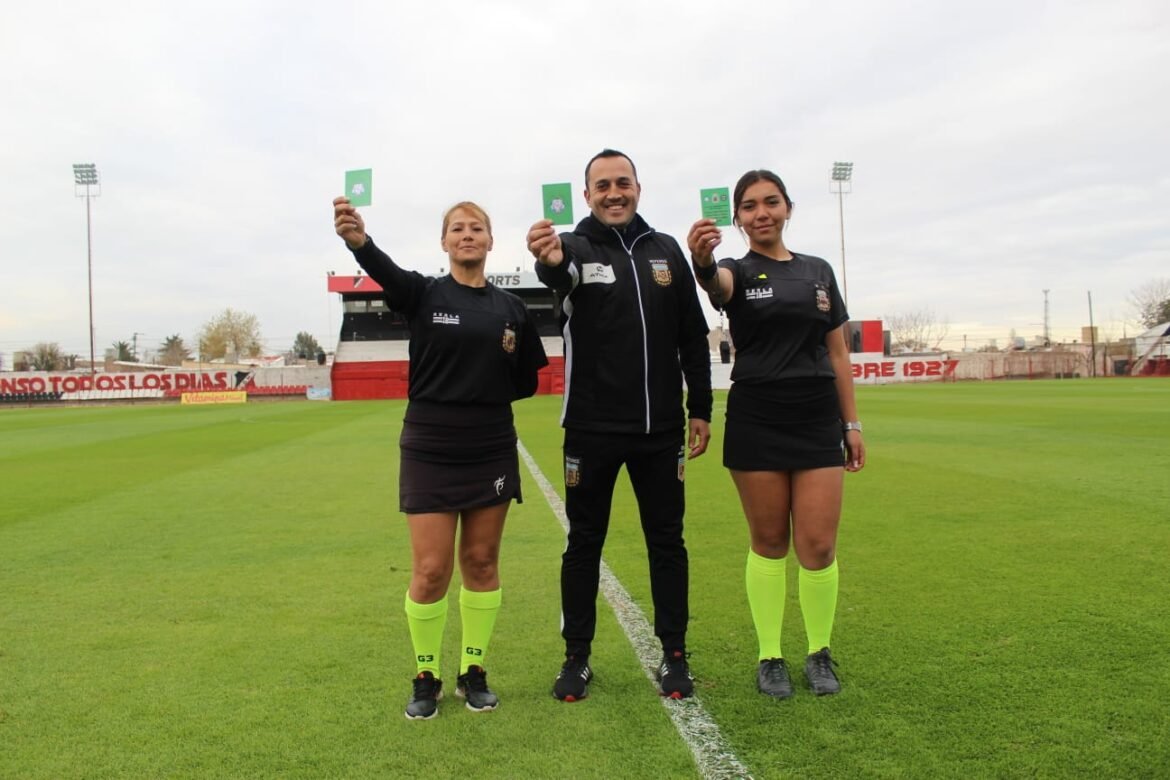 La Liga Mendocina de Fútbol implementó la Tarjeta Verde