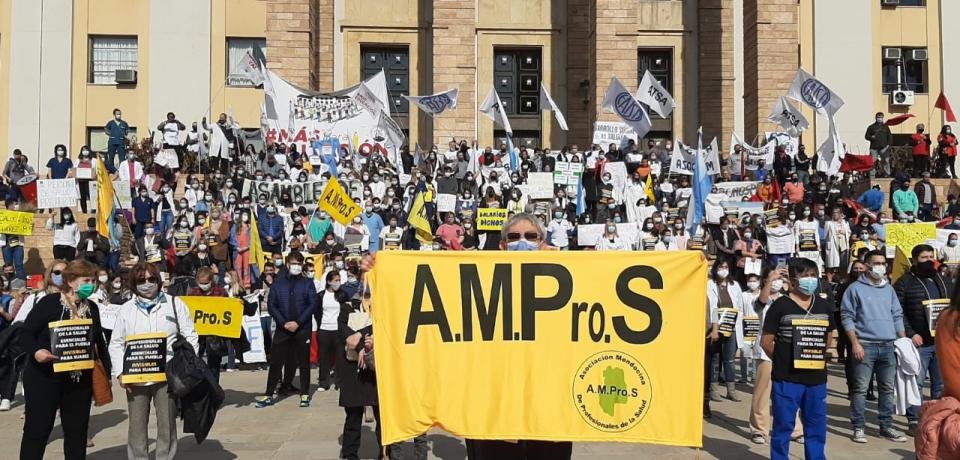 AMProS anunció paro y movilización a Casa de Gobierno