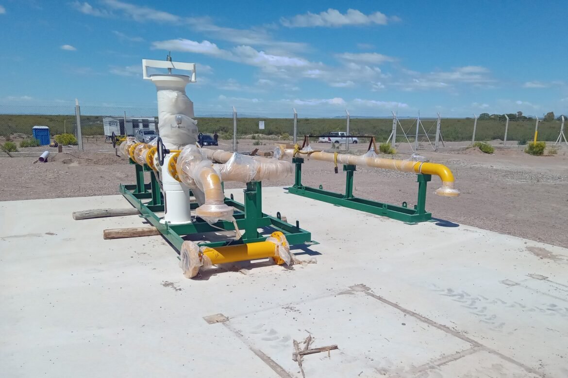 Gasoducto: importantes avances en la Estación de Separación, Medición y Odorización (ESMO)