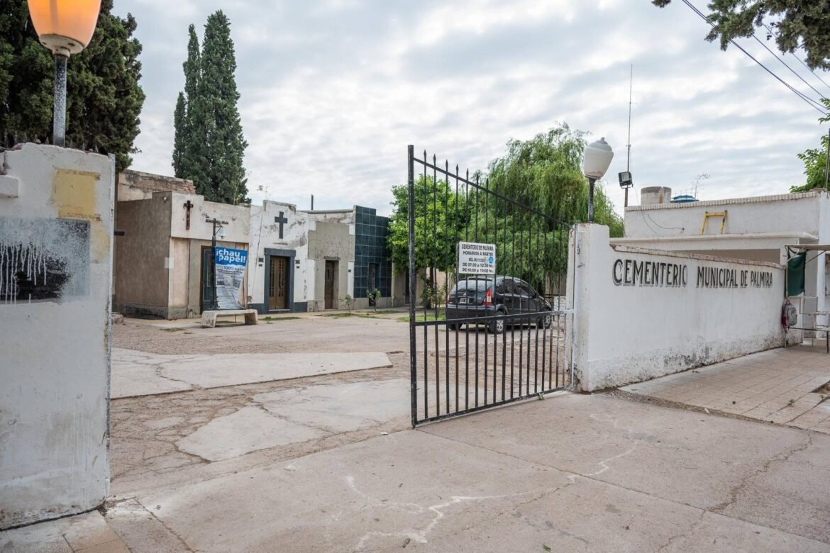 El municipio avanza con la construcción de nichos en cementerios de Buen Orden y Palmira