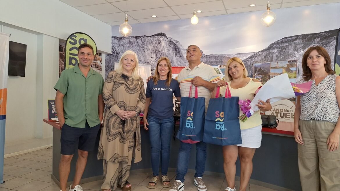 Ernesto y Evangelina, primeros turistas del 2026: “hace tiempo queríamos conocer San Rafael”