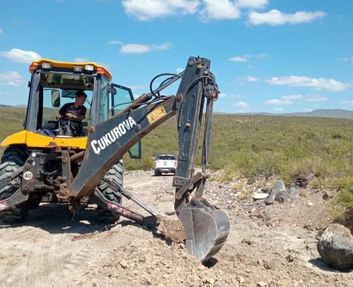 El municipio trabaja para recuperar caminos rurales y a los puestos de Punta delAagua