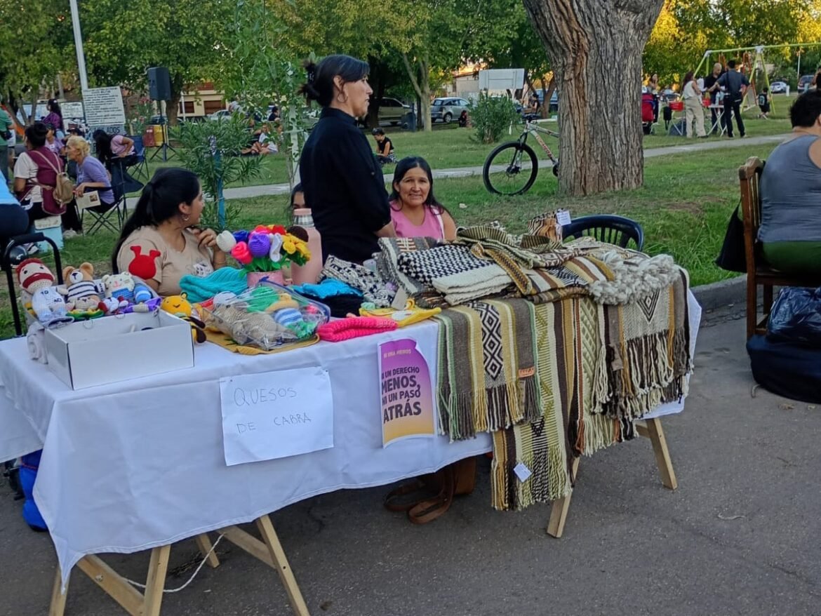 8M: San Rafael organizó una gran feria de mujeres emprendedoras
