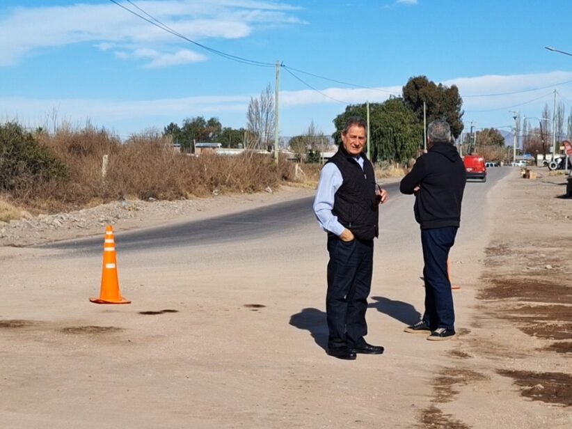 Tras las obras ejecutadas por el municipio, se habilitó el tránsito en el Paso de Pobre Diablo