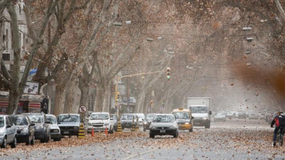 Viento Zonda en Mendoza y un fin de semana ventoso
