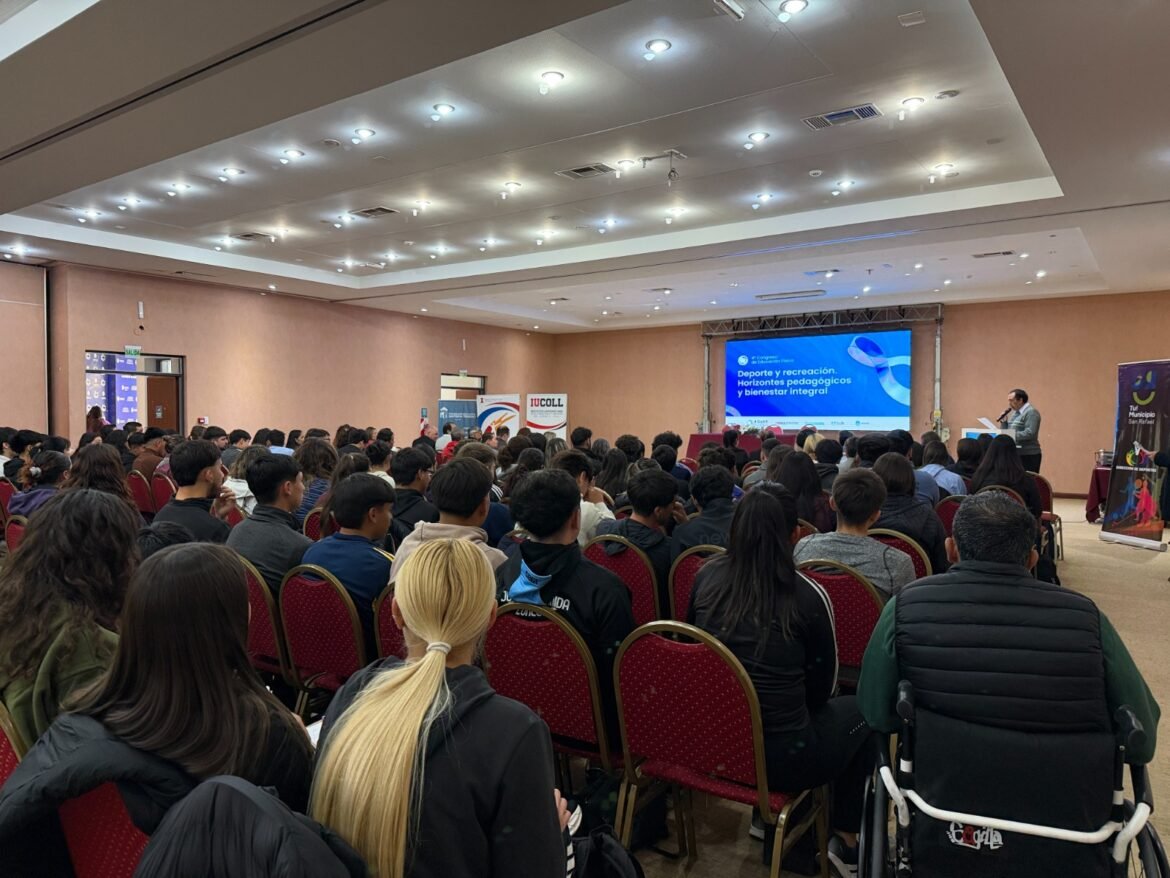 Más de 300 participantes en el 4° congreso de educación física, deporte y recreación en San Rafael